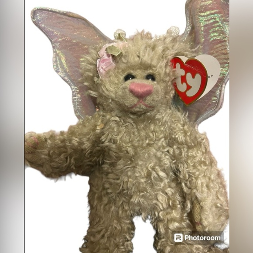 Vintage TY Attic Treasures “Rafaella” Teddy Bear with wings